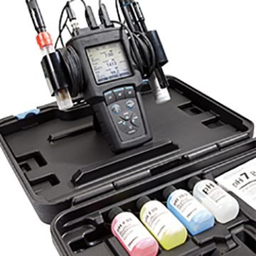 Thermo Orion Orion™ Star A329 pH, ISE, Conductivity, Dissolved Oxygen, RDO and Temperature Portable Waterproof Multiparameter Meter 