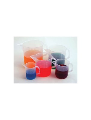 Polypropylene Short Form Beakers, 500-3000mL