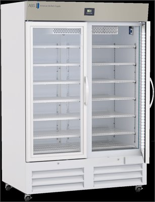 American Biotech Supply Premier NSF Certified Glass Door Pharmacy Refrigerators