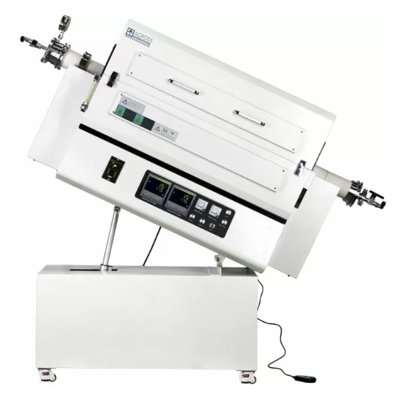 Single Zone 1500°C Rotary & Tilting Top-Open Tube Furnaces