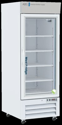 American Biotech Supply Standard NSF Certified Glass Door Pharmacy Refrigerators
