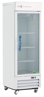 American Biotech Supply Standard Pharmacy Glass & Solid Door Laboratory Refrigerators