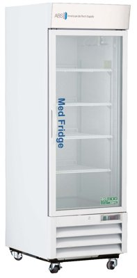 American Biotech Supply Standard Pharmacy Glass & Solid Door Laboratory Refrigerators