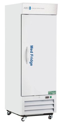 American Biotech Supply Standard Pharmacy Glass & Solid Door Laboratory Refrigerators