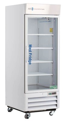 American Biotech Supply Standard Pharmacy Glass & Solid Door Laboratory Refrigerators