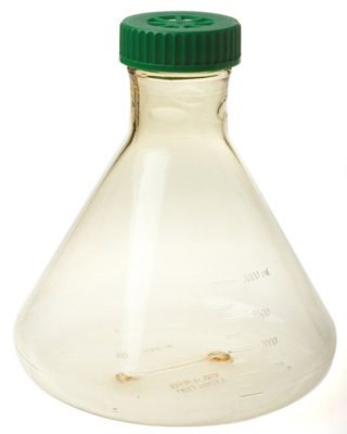 CELLTREAT Sterile Fernbach Flasks, Vent Cap