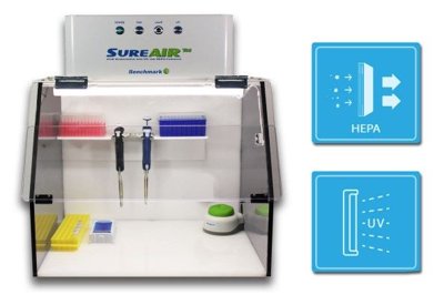 Benchmark Scientific SureAir™ PCR Workstations with UV/HEPA Filtration