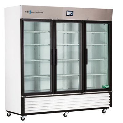 American Biotech Supply TempLog Premier Glass Door Laboratory Refrigerators