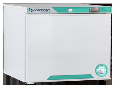 Corepoint Scientific White Diamond Series ADA Auto Defrost Countertop Freezers