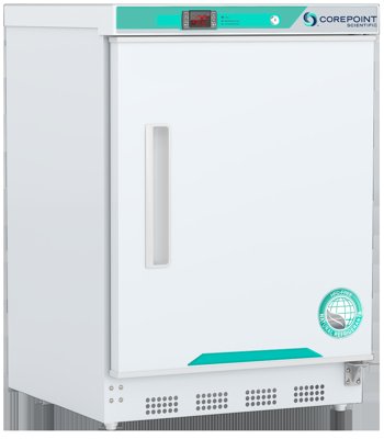 White Diamond Series Built-In Undercounter Manual Defrost Freezers