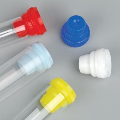 Globe Scientific 12mm Tube Universal Plug Caps