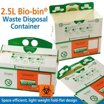 Dynalon Products 2.5 L Bio-Bin® Waste Disposal Containers