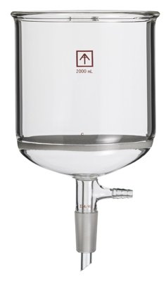 Across International 24/40 Buchner Funnels, 40-80 Micron Frit