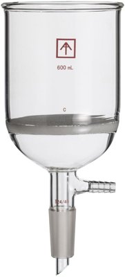 24/40 Buchner Funnels, 40-80 Micron Frit