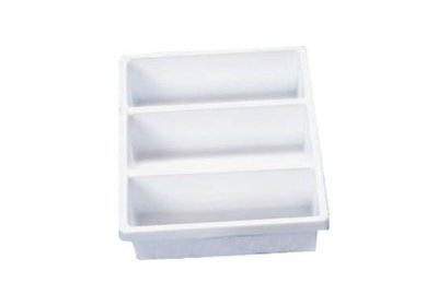 3-Pocket Drawer Organizer: 14 x 3 x 10 inches WHD