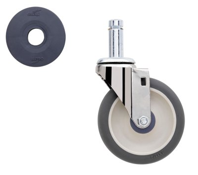 Intermetro Industries Corp 5 inch Super Erecta Stem Casters