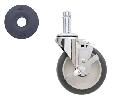 Intermetro Industries Corp 5 inch Super Erecta Stem Casters