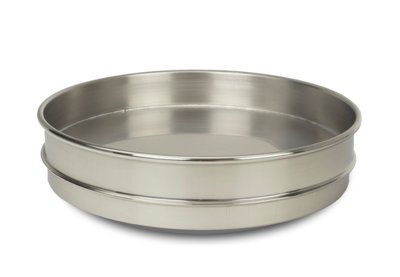 WS Tyler 8" Stainless Steel Covers, Bottom Pans & Intermediate Pans  