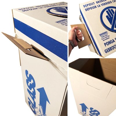 Dynalon Products Broken Glass Disposal Boxes