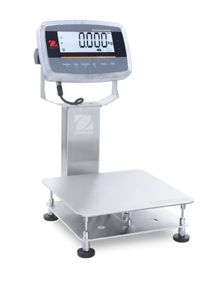 Ohaus Corporation Defender 6000 Extreme Washdown Bench Scale with Column Mount (0.002lb)