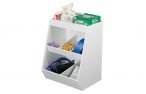 Five Bins and One Shelf