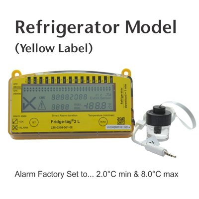 Thermco Fridge-tag® 2L Vaccine Thermometer Data Loggers