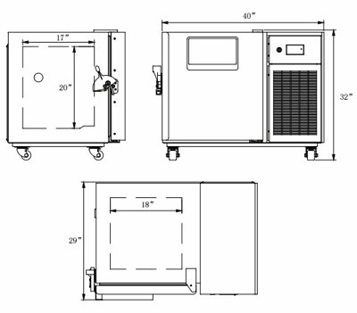 Across International Glacier Ultra-Low Temperature Chest Freezers
