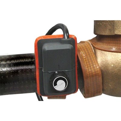 BriskHeat HSTAT Silicone Rubber Heating Tapes with Adjustable Thermostat Control, 2 - 10ft