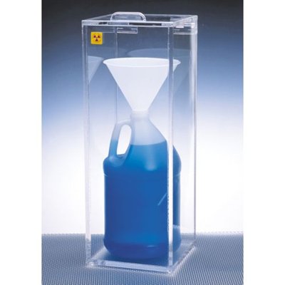 Dynalon Products Lab Beta Block Liquid Waste/Beta Block Wet Waste Box with Cover