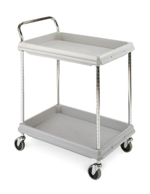Intermetro Industries Corp Metro Deep Ledge 2-Shelf Utility Cart