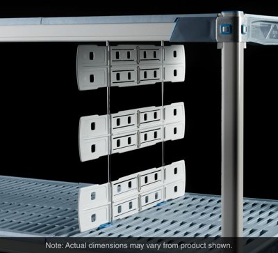 Metro Shelf-to-Shelf Dividers for Open Grid Shelves