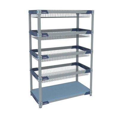 Intermetro Industries Corp MetroMax i Glassware Basket/Tote Carts
