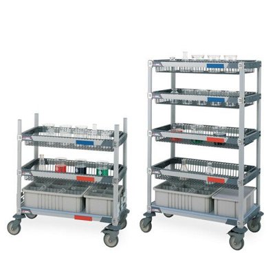 MetroMax i Glassware Basket/Tote Carts