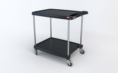Intermetro Industries Corp MyCart Series 2-Shelf Utility Cart