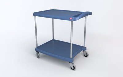 Intermetro Industries Corp MyCart Series 2-Shelf Utility Cart