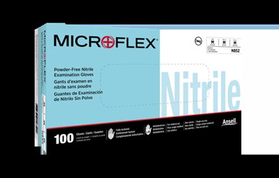 N85 Fully Textured Nitrile Exam Gloves