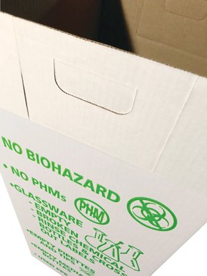 Dynalon Products Non-Hazardous Waste Box