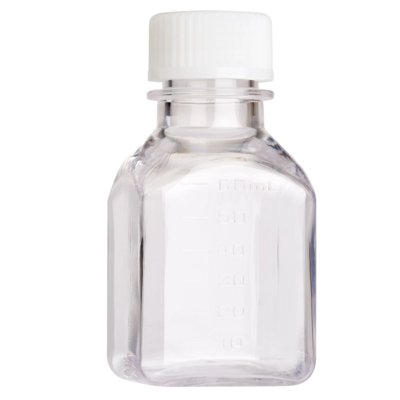 CELLTREAT PETG Sterile Square Media Bottles