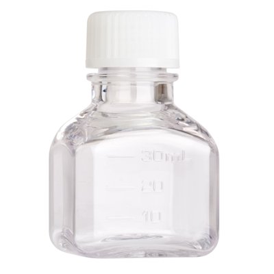 CELLTREAT PETG Sterile Square Media Bottles