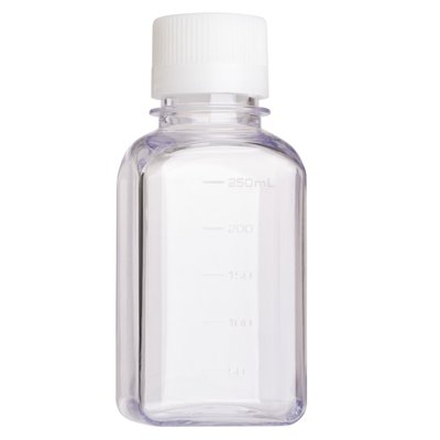 CELLTREAT PETG Sterile Square Media Bottles