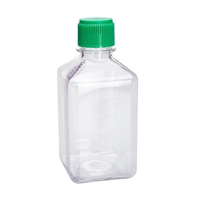 CELLTREAT PETG Sterile Square Media Bottles