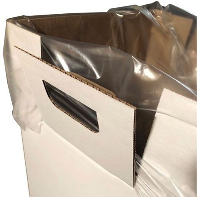 Dynalon Products Plain Disposable Box with Handles