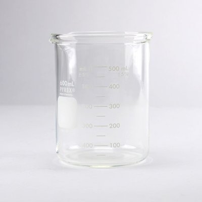 Corning Life Sciences PYREX® Heavy Duty Griffin Beaker, Double Scale, Graduated