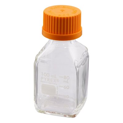 Corning Life Sciences PYREX® Square Glass Media Storage Bottles