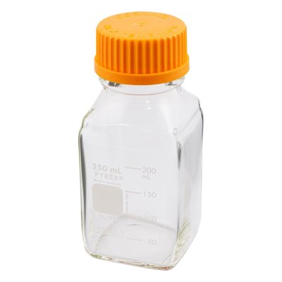 Corning Life Sciences PYREX® Square Glass Media Storage Bottles