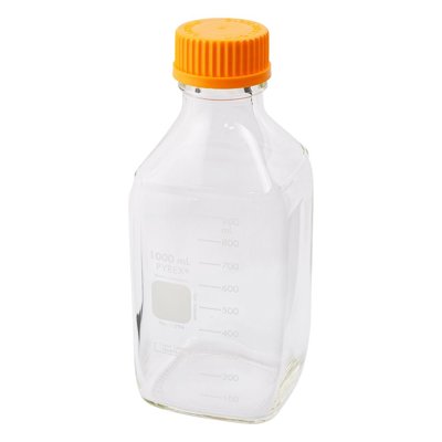 Corning Life Sciences PYREX® Square Glass Media Storage Bottles