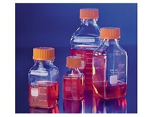 Corning Life Sciences PYREX® Square Glass Media Storage Bottles