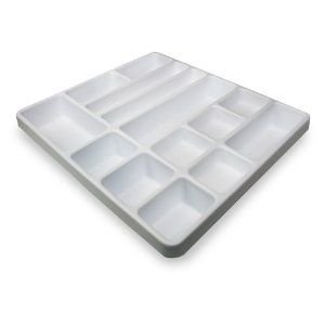 Styrene 11 and 14 Compartment Drawer Organizers