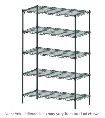 Super Adjustable Super Erecta 5-Tier Starter Unit - Green