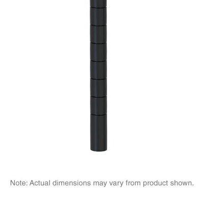 Super Erecta SiteSelect Shelving Post - Black